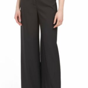 Tahari ASL Black Wide Leg Pants